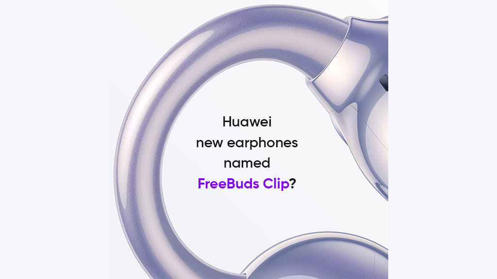 Huawei Freebuds Clip earphones