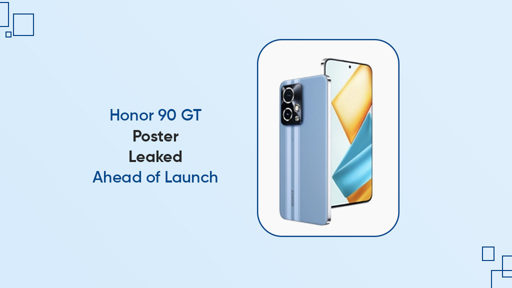 Honor 90 GT poster design