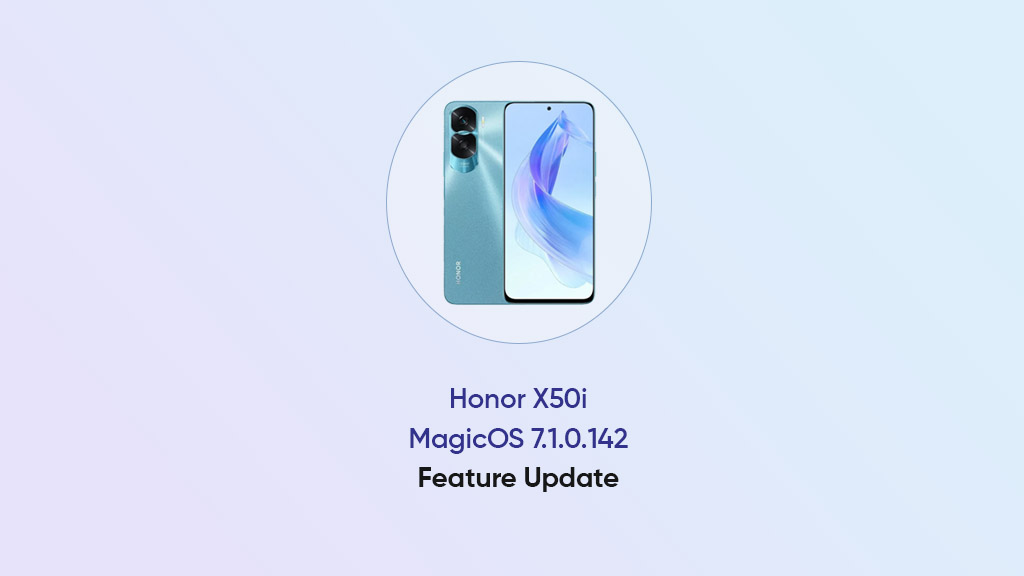 Honor X50i MagicOS 7.1.0.142 update