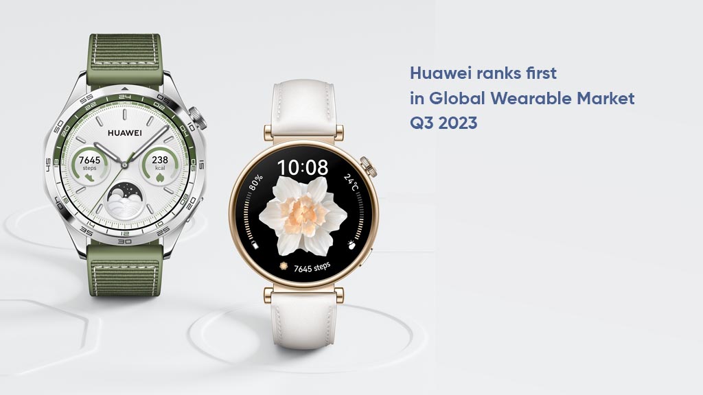 Huawei global wearable market annual growth