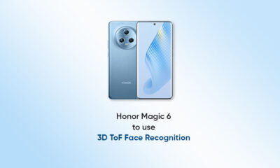 Honor Magic 6 ToF face recognition