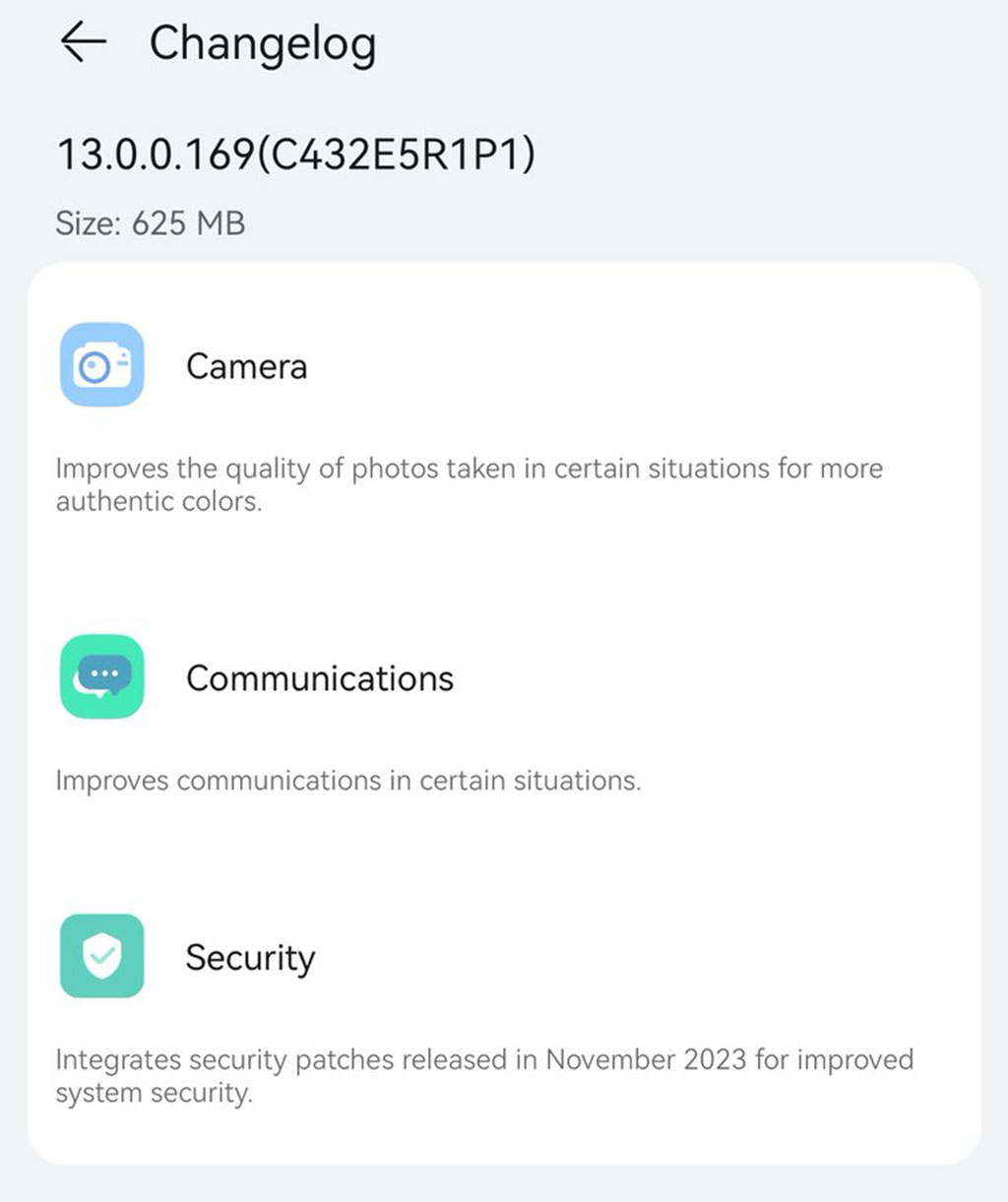 Huawei Nova 11 Pro EMUI 13.0.0.169