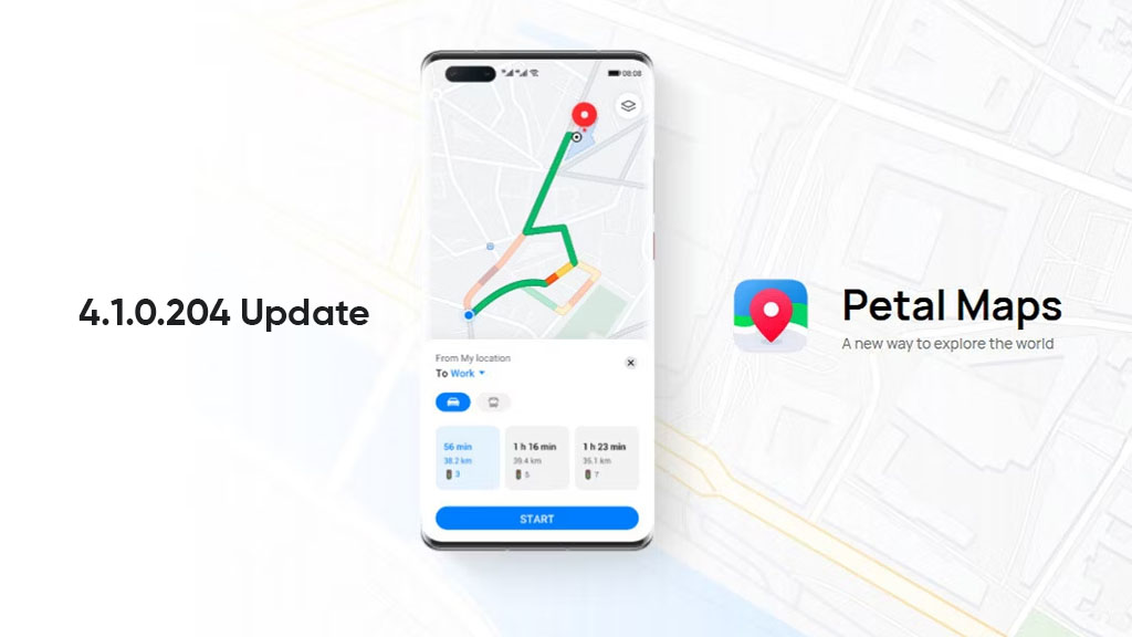 Huawei Petal Maps 4.1.0.204 update