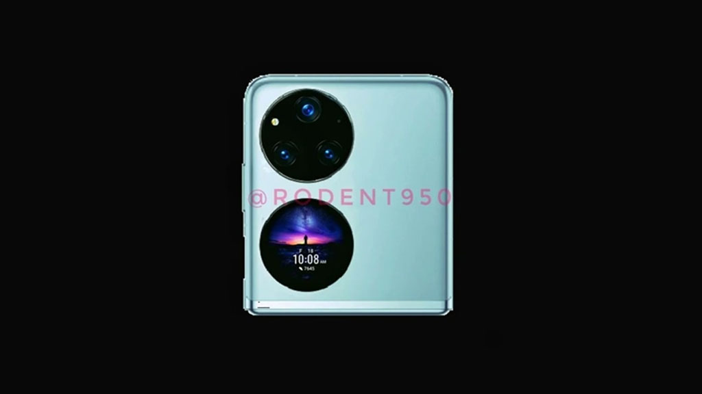 Huawei Pocket S2 render camera