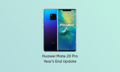 Huawei Mate 20 Pro Year's End Update