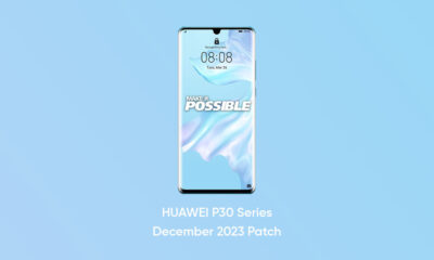 Huawei P30 December 2023 system patch