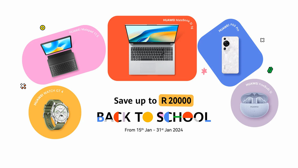 Huawei Back to School Sale South Africa products
