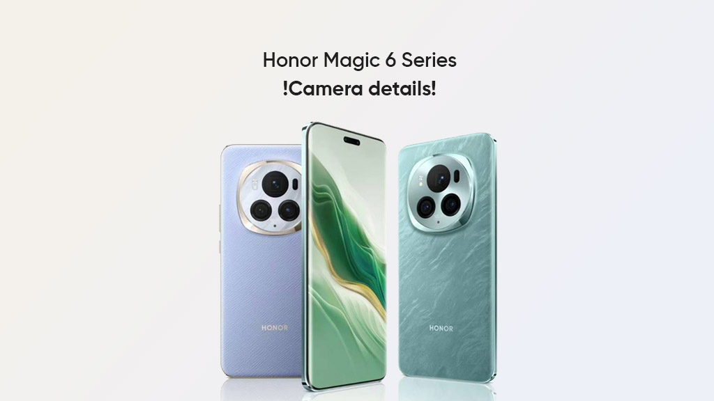 Honor Magic 6 series camera details