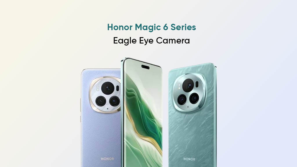 Honor Magic 6 series Eagle Eye camera