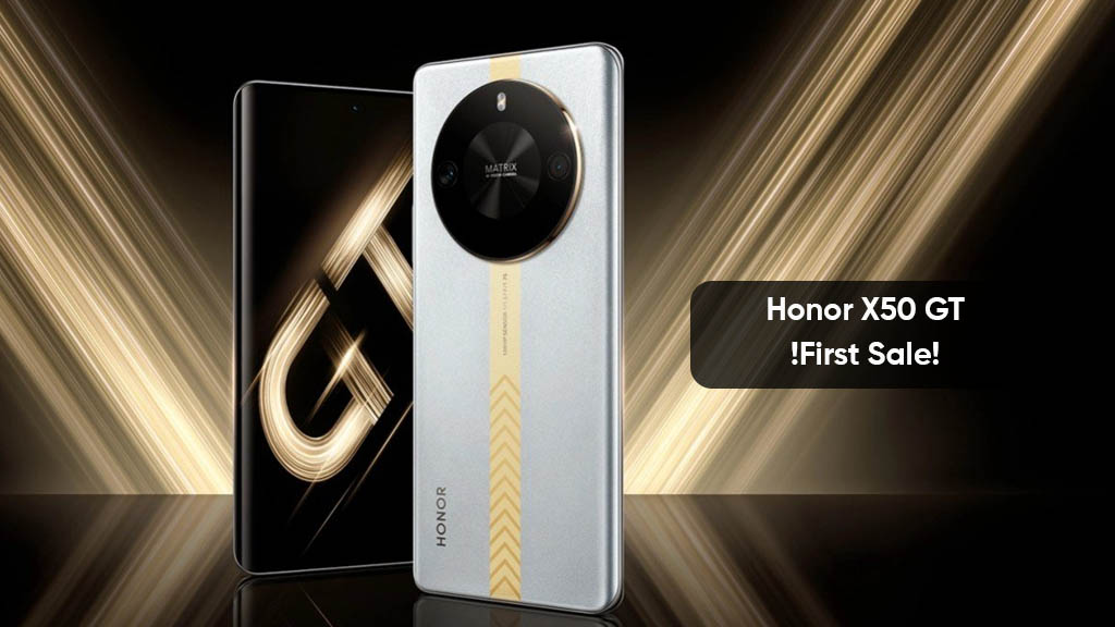 Honor X50 GT first sale