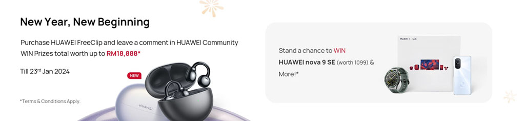 Huawei Malaysia Innovative Product Launch event