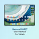 HarmonyOS NEXT user interface tablets