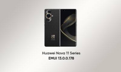 Huawei Nova 11 series EMUI 13.0.0.178 firmware