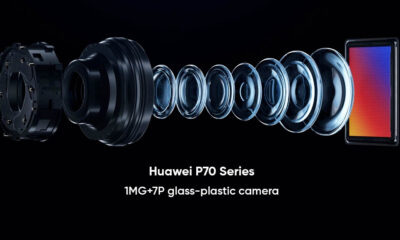Huawei P70 1MG+7P glass-plastic camera
