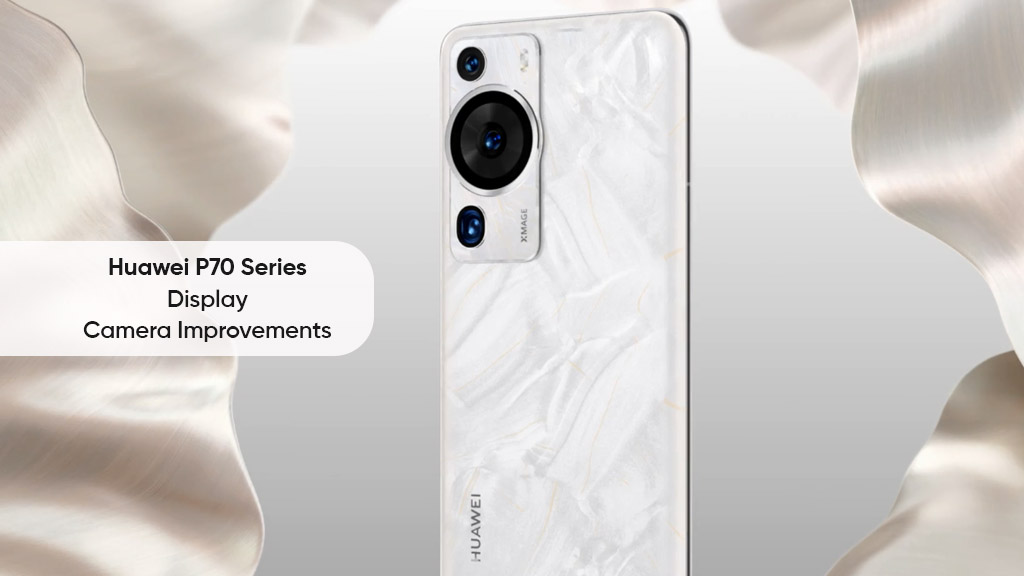 Huawei P70 series screen camera