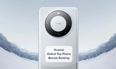 Huawei top 10 Global smartphone brands