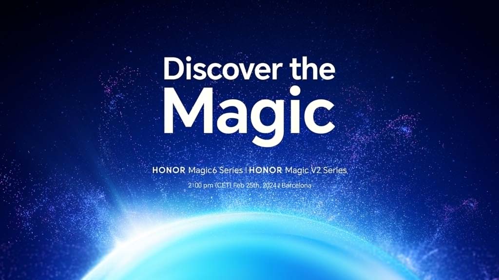 Honor Серия Magic 6 и складная версия Magic V2 выйдут во всем мире 25 февраля.