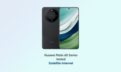Huawei Mate 60 series satellite internet
