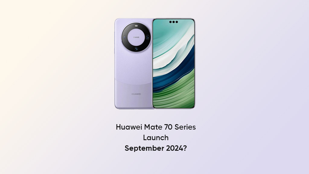Huawei Mate 70 series launch September