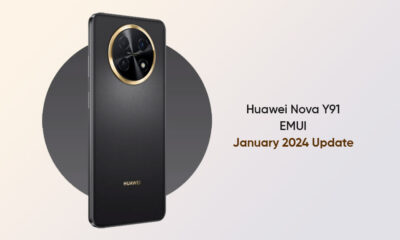 Huawei Nova Y91 January 2024 improvements