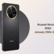 Huawei Nova Y91 January 2024 improvements