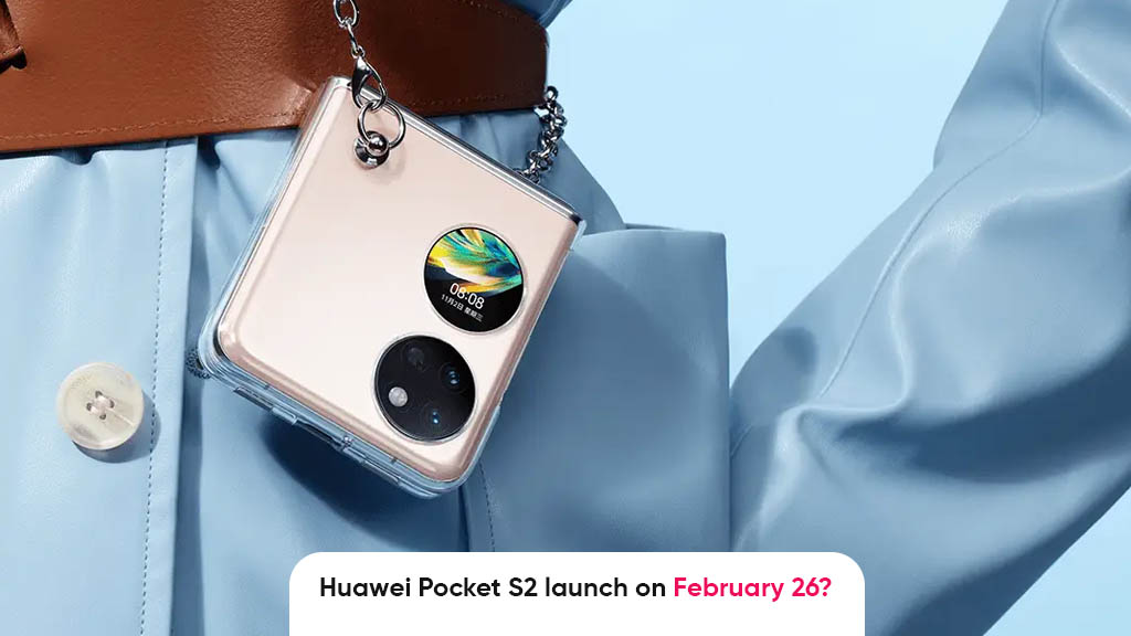 Huawei Pocket S2 smart products February 26