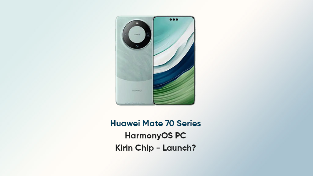 Huawei Mate 70 HarmonyOS PC launch