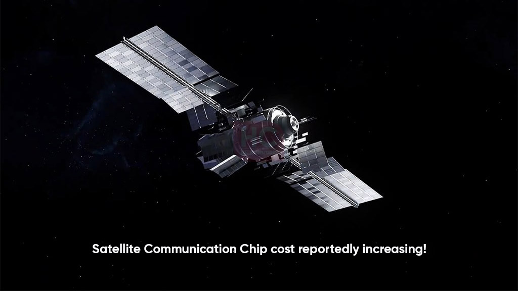 Satellite communication cost increasing