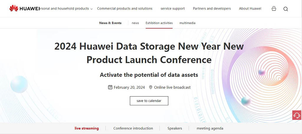 Huawei Data Storage Product Launch Event