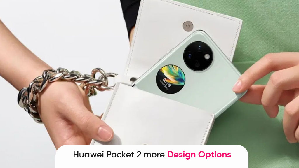 Huawei Pocket 2 design options