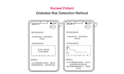 Huawei patent Diabetes risk detection