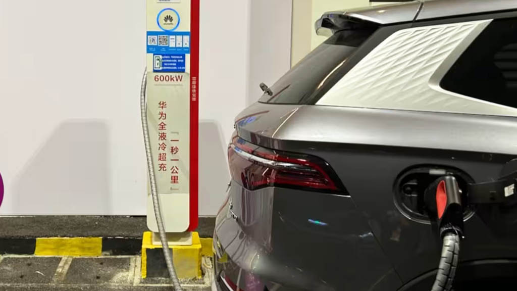 Huawei Tesla EV chargers China