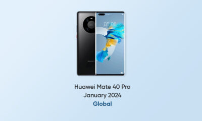 Huawei Mate 40 Pro January 2024 update global