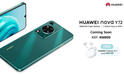 Huawei Nova Y72 early bird voucher Malaysia