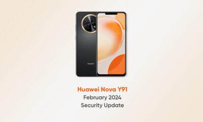 Huawei Nova Y91 February 2024 update