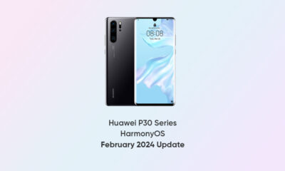 Huawei P30 series February 2024 update