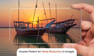 Huawei patent noise effect images