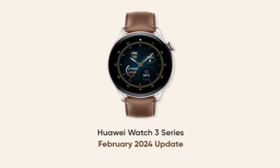 Huawei Watch 3 series February 2024 update