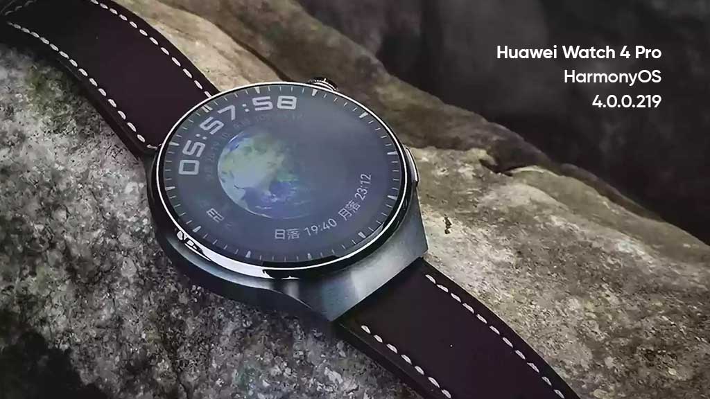 Huawei Watch 4 Pro HarmonyOS 4.0.0.219 update