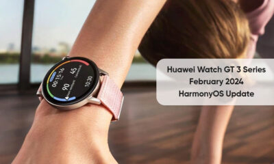 Huawei Watch GT 3 series February 2024 update