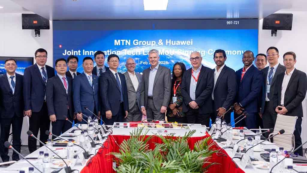 Huawei MTN digital transformation Africa