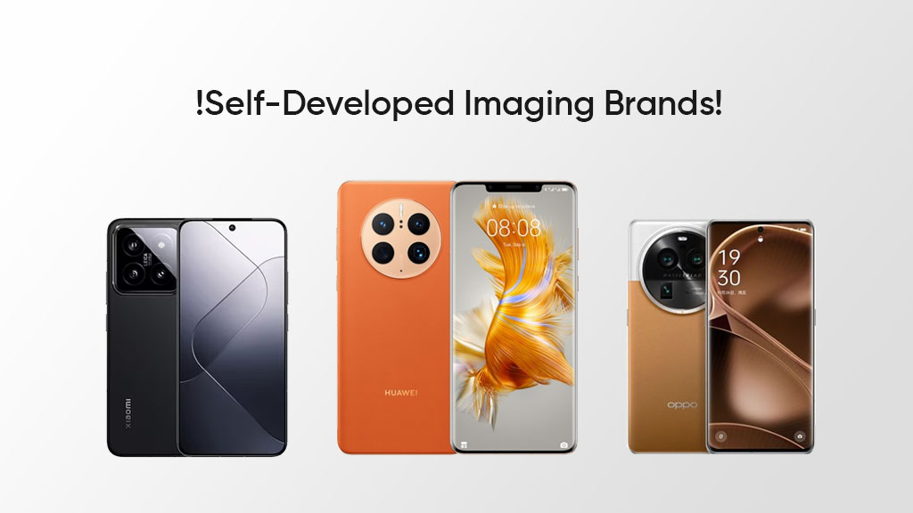 Huawei phone makers imaging brands