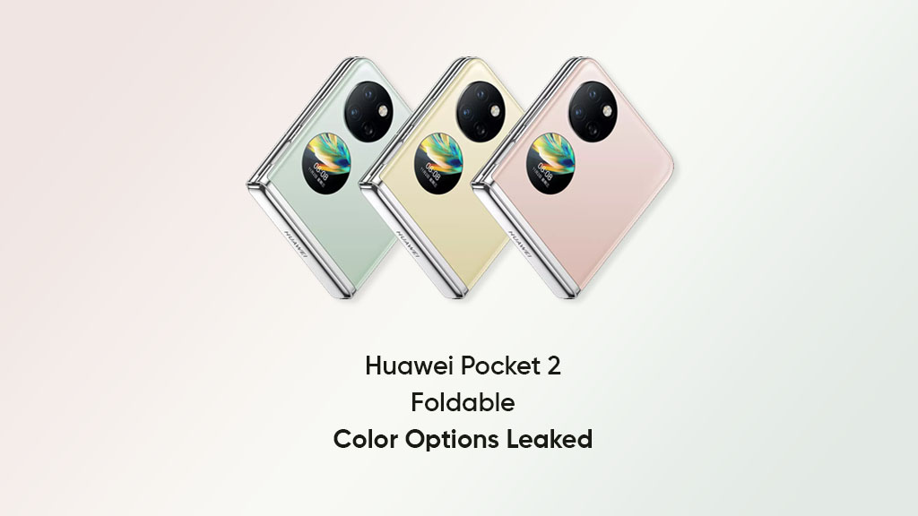 Huawei Pocket 2 five color