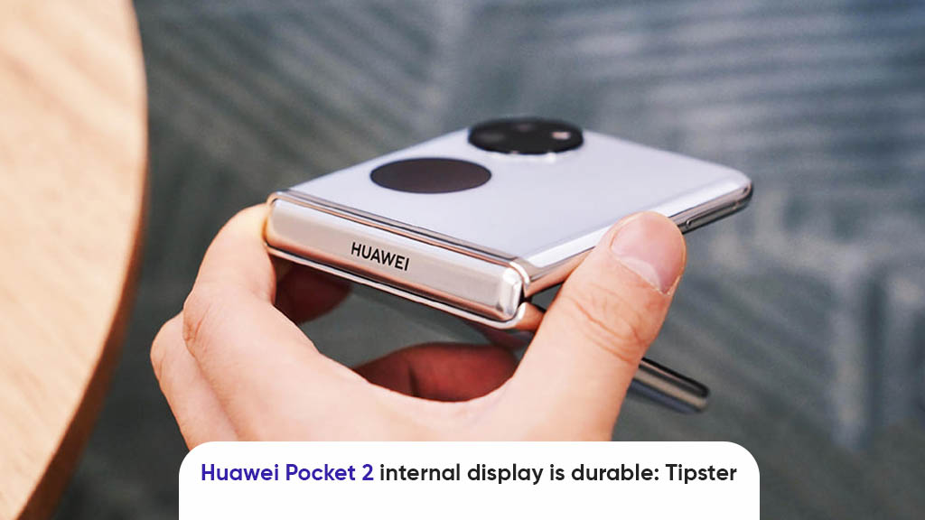Huawei Pocket 2 internal display