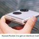 Xiaomi MIX Flip Huawei Pocket appearance