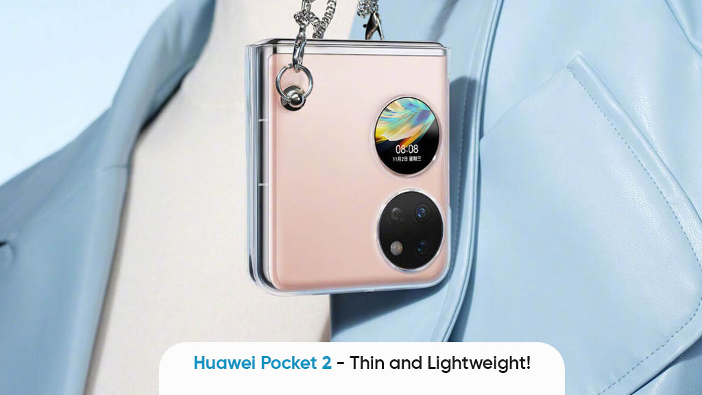 Huawei Pocket 2 thin lightweight