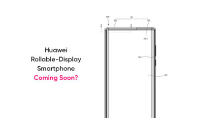 Huawei rollable display phone