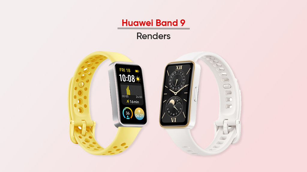 Huawei Band 9 Renders