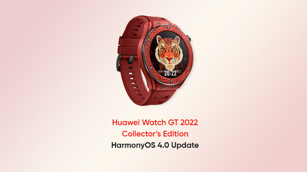 Huawei GT 2022 Collector's HarmonyOS 4.0.0.111 update