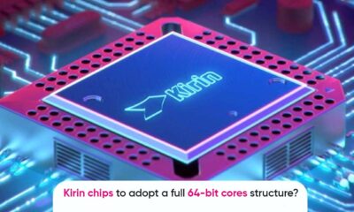 Huawei Kirin chips 64-bit cores